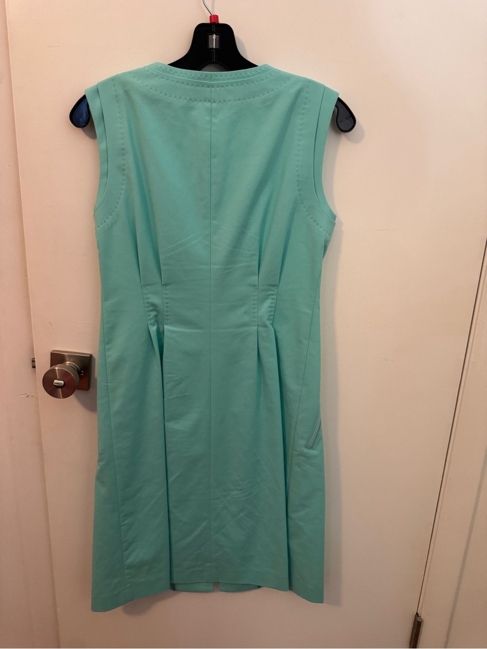Lafayette 148 New York Sleeveless Mint Green Midi Dress